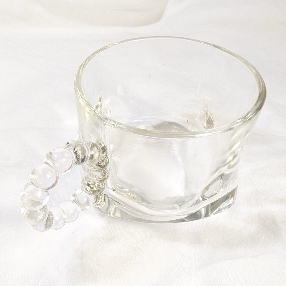 Hazel Atlas MCM Sip N Smoke Luncheon Tray Set Ball & Rib Smoke Sip & Snack. - Picture 6 of 9